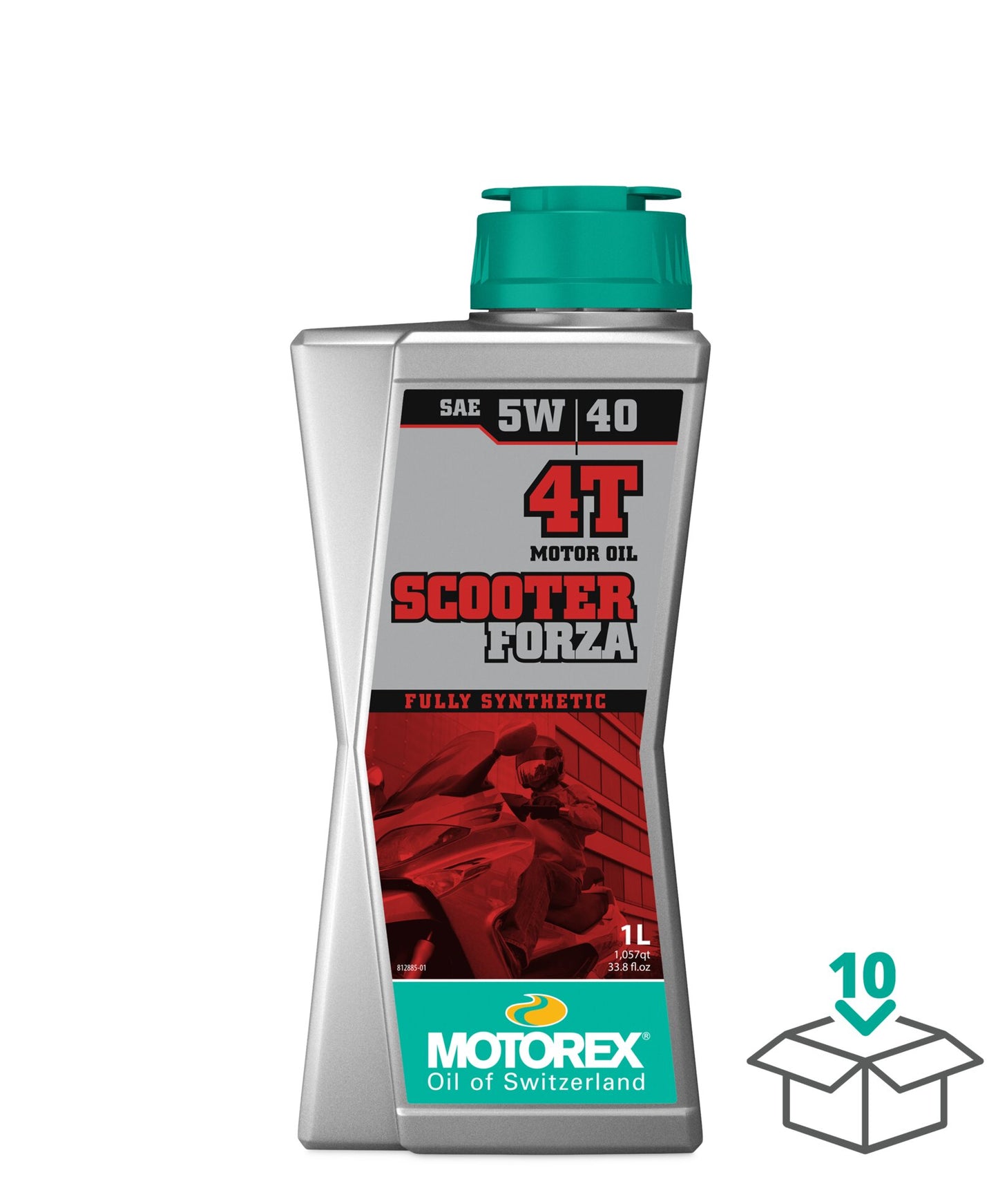 Motorex Scooter Forza 4T SAE 5W/40 Yamaha NMAX AEROX scooter engine oil Lebanon international shipping