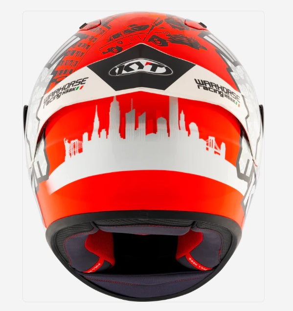 KYT NZ Race Warhorse NYC – Full-Face Helmet | Bike Security Lebanon