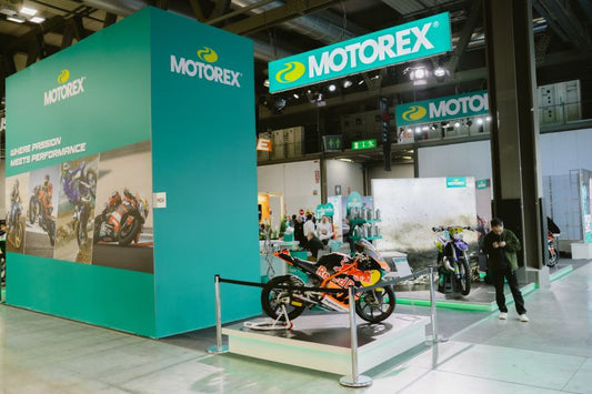 MOTOREX booth at EICMA 2025 Milano