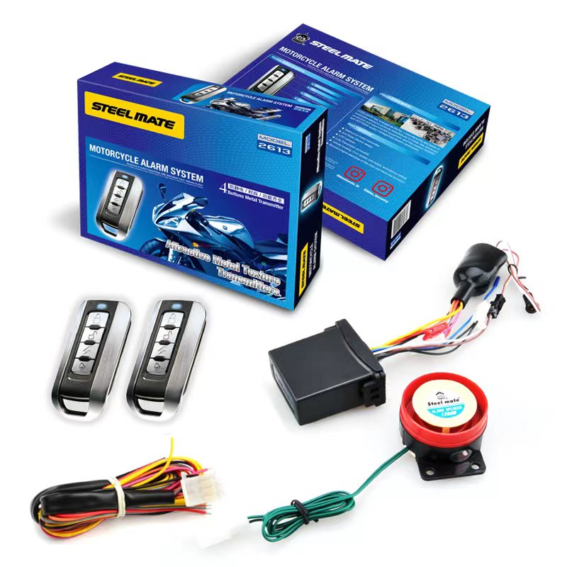 Steelmate 1-Way Motorcycle Alarm System scooter motorcycle security Lebanon international shipping