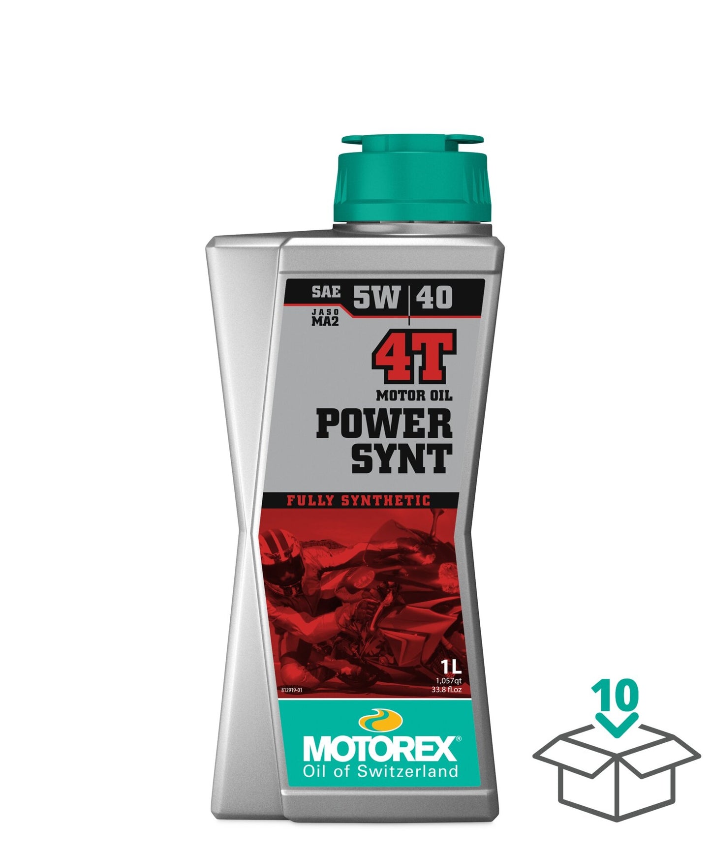Motorex Power Synt 4T SAE 5W/40 MA2 Yamaha NMAX AEROX scooter motorcycle engine oil Lebanon international shipping