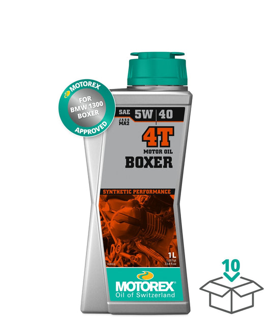 Motorex Boxer 4T SAE 5W/40 MA2 Yamaha NMAX AEROX scooter motorcycle engine oil Lebanon international shipping