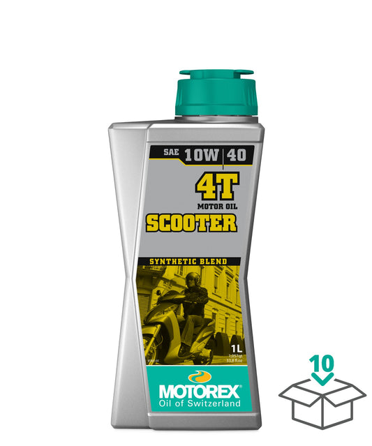 Motorex Scooter 4T SAE 10W/40 MA2 Yamaha NMAX AEROX scooter engine oil Lebanon international shipping