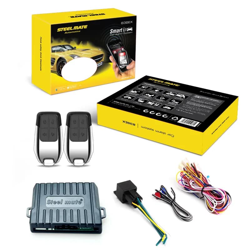 STEELMATE Bluetooth Car Alarm Lebanon international shipping