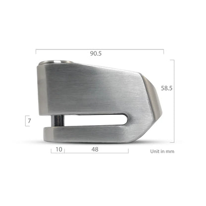 CRANNS VD 10 Alarm Disk Lock motorcycle scooter anti-theft security Lebanon international shipping