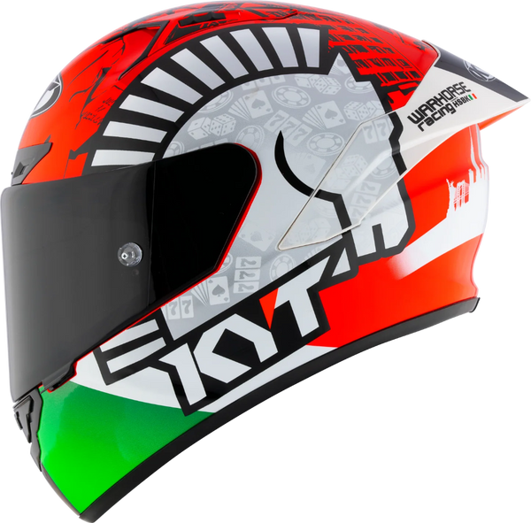 KYT NZ Race Warhorse NYC Full-Face Helmet | ECE Approved