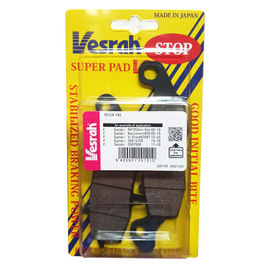 VESRAH Front Brake Pad Yamaha NMAX AEROX Lebanon international shipping