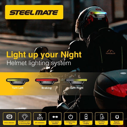 STEELMATE K3 Motorcycle Helmet Light | Bike Security Lebanon