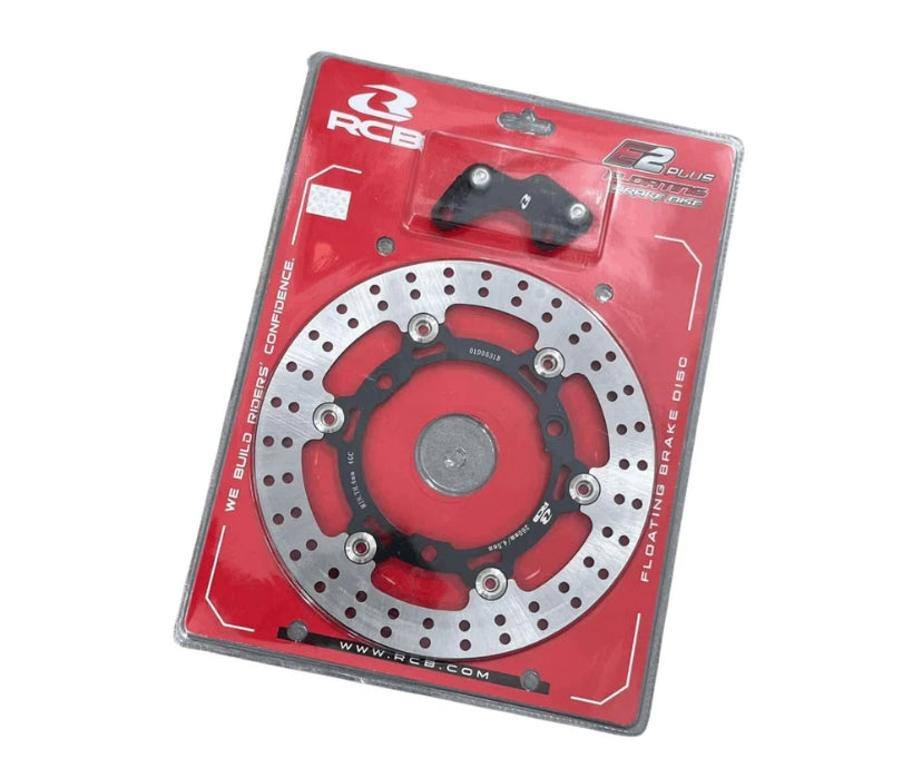 RCB E2+ Series 260mm Front Steel Floating Brake Disc Black Yamaha NMAX Aerox Lebanon international shipping