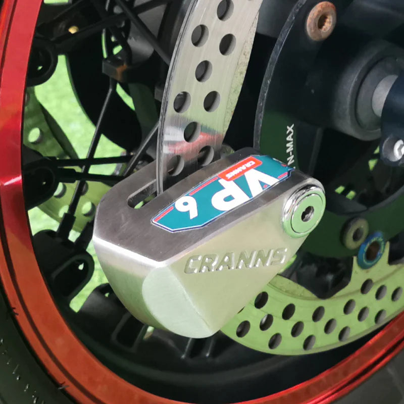 CRANNS VP6 Alarm Disk Lock motorcycle scooter anti-theft security Lebanon international shipping