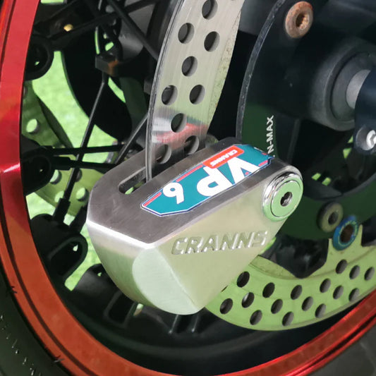 CRANNS VP6 Alarm Disk Lock motorcycle scooter anti-theft security Lebanon international shipping