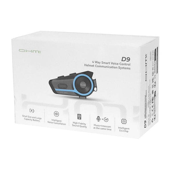 OHMI D9 Helmet Bluetooth Communication System | Bike Security Lebanon