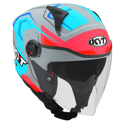 KYT D CITY OVERTECH MATT ASPHALT GREY/BLUE | Bike Security Lebanon