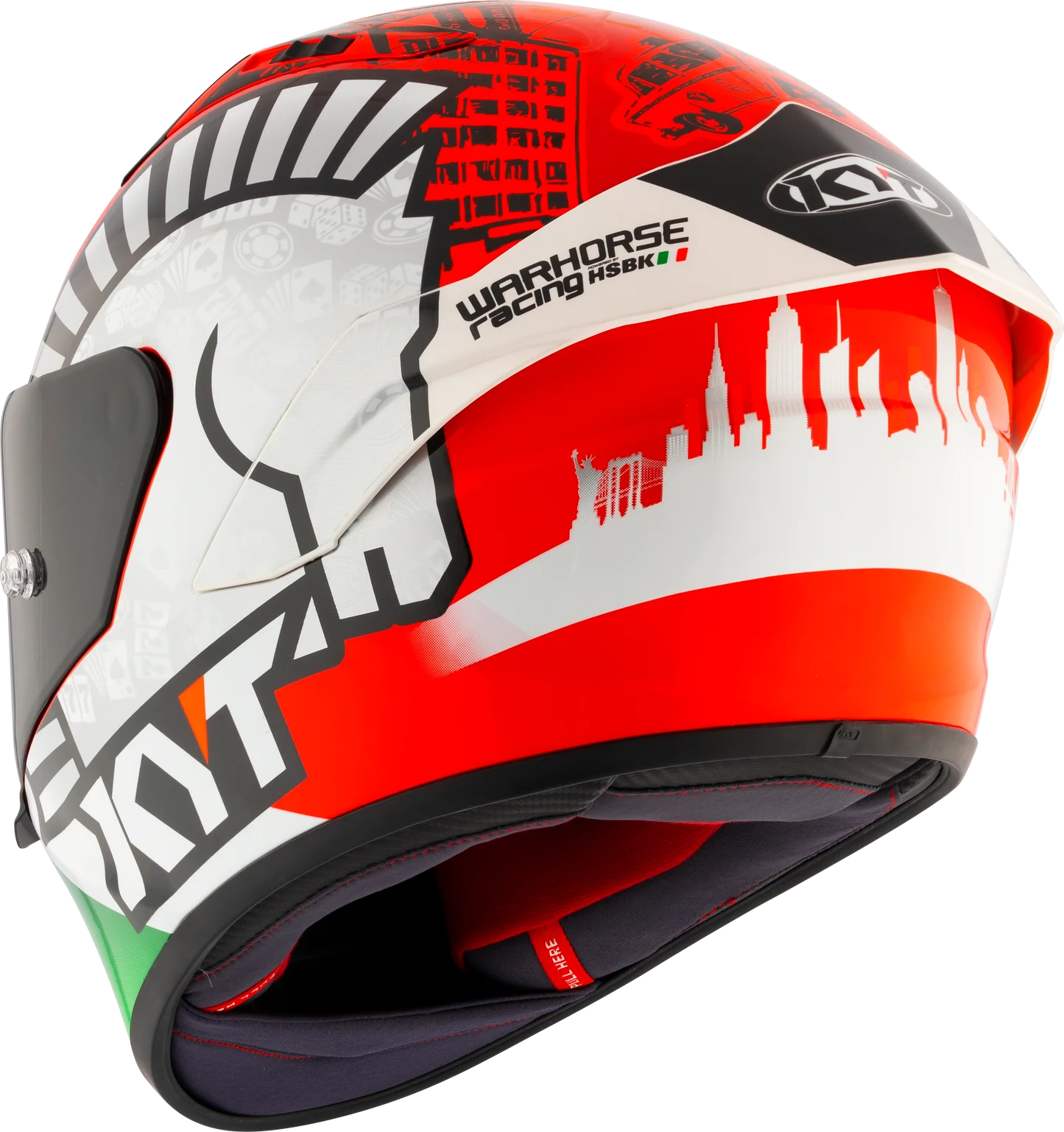 KYT NZ Race Warhorse NYC – Full-Face Helmet | Bike Security Lebanon