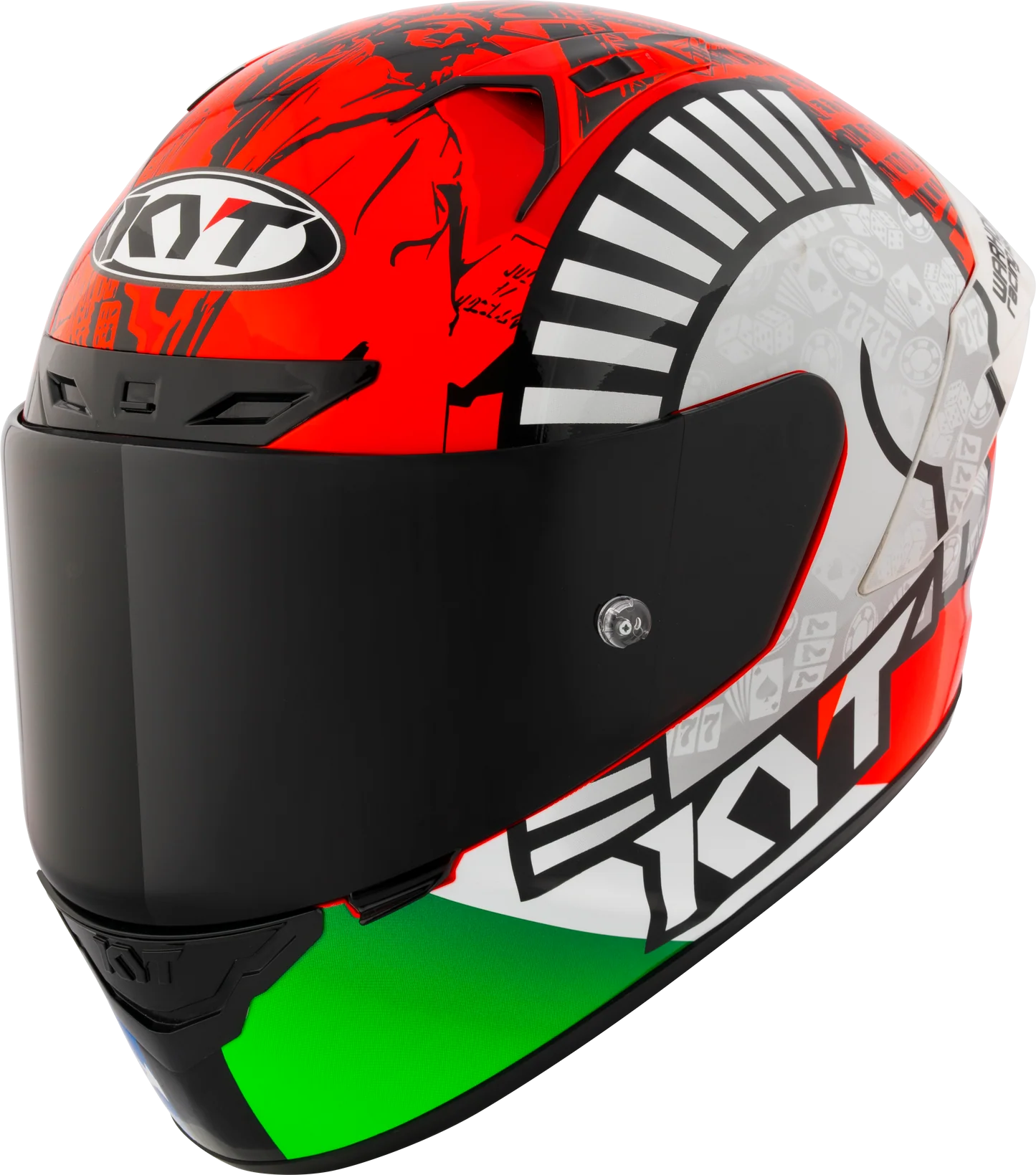 KYT NZ Race Warhorse NYC Full-Face Helmet | ECE Approved