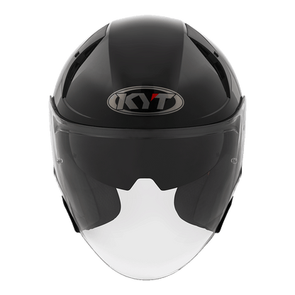 KYT TTR JET PLAIN BLACK | Bike Security Lebanon