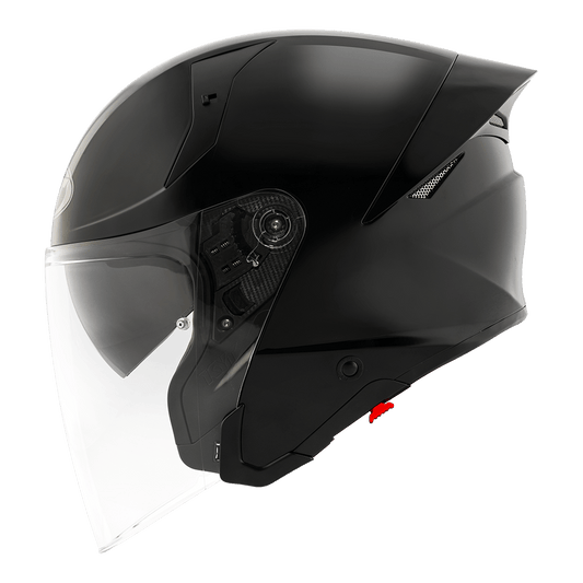 KYT TTR JET PLAIN BLACK | Bike Security Lebanon