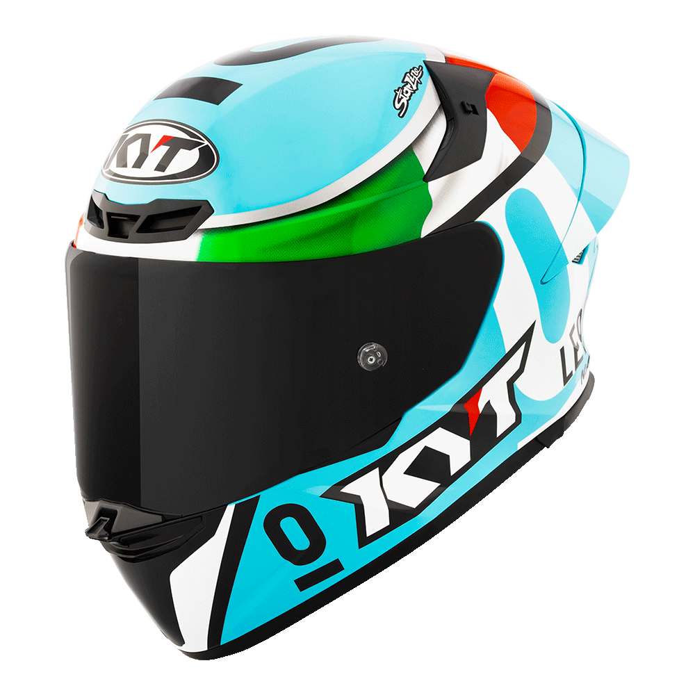 KYT TT-REVO LEOPARD REPLICA TRICOLORE | Bike Security Lebanon