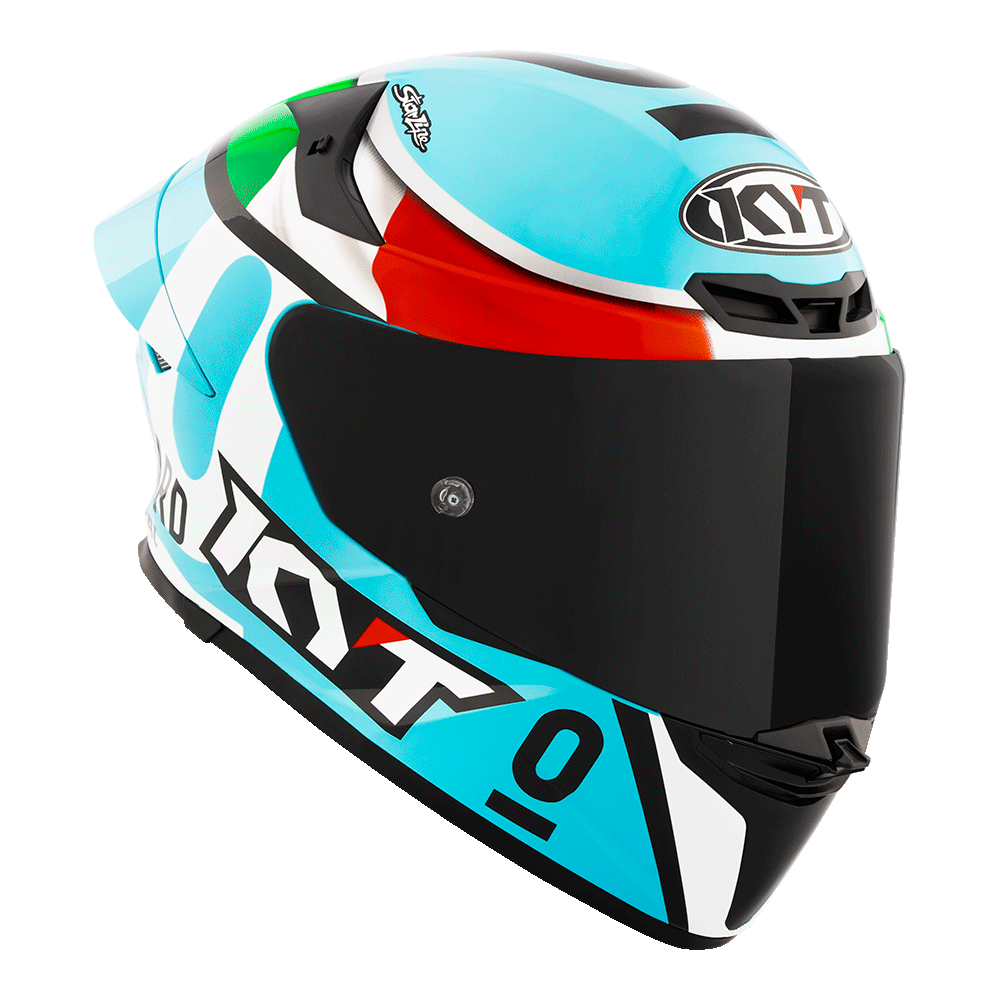 KYT TT-REVO LEOPARD REPLICA TRICOLORE | Bike Security Lebanon