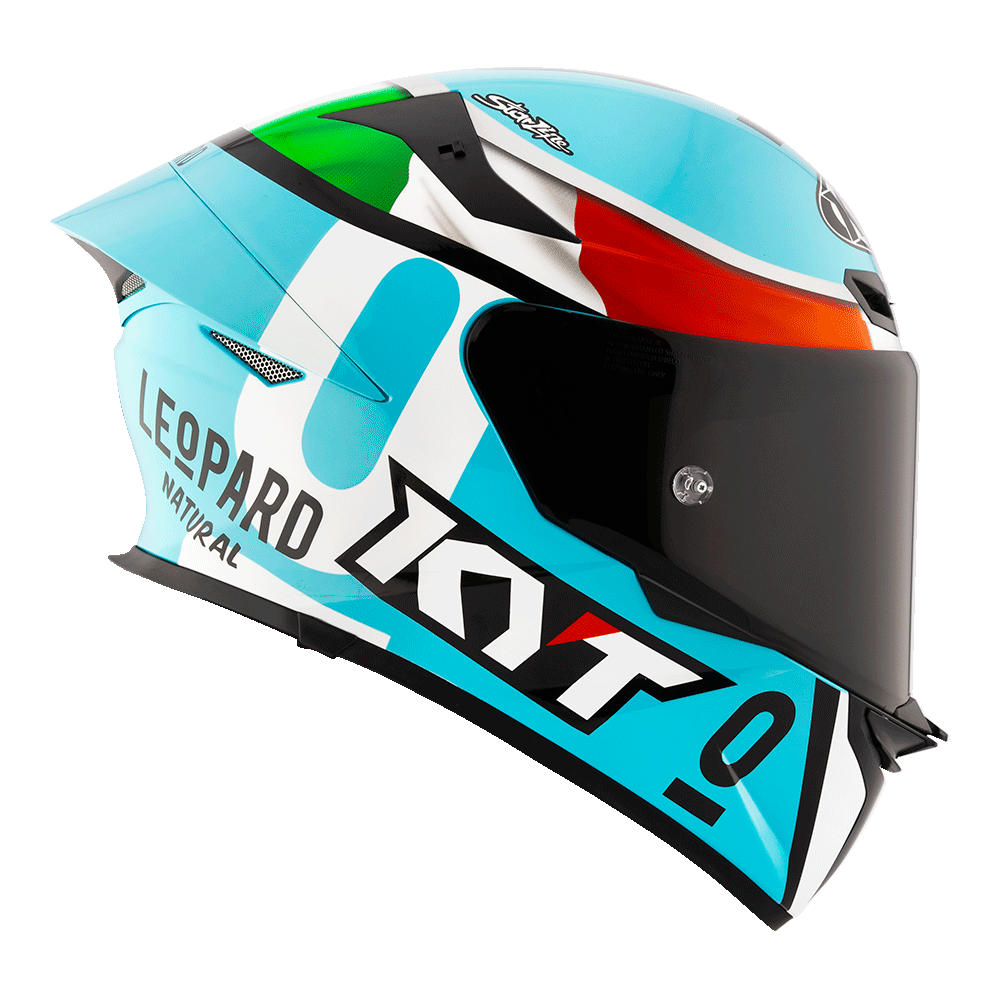 KYT TT-REVO LEOPARD REPLICA TRICOLORE | Bike Security Lebanon