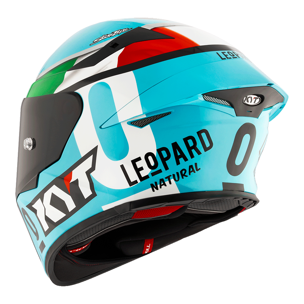 KYT TT-REVO LEOPARD REPLICA TRICOLORE | Bike Security Lebanon