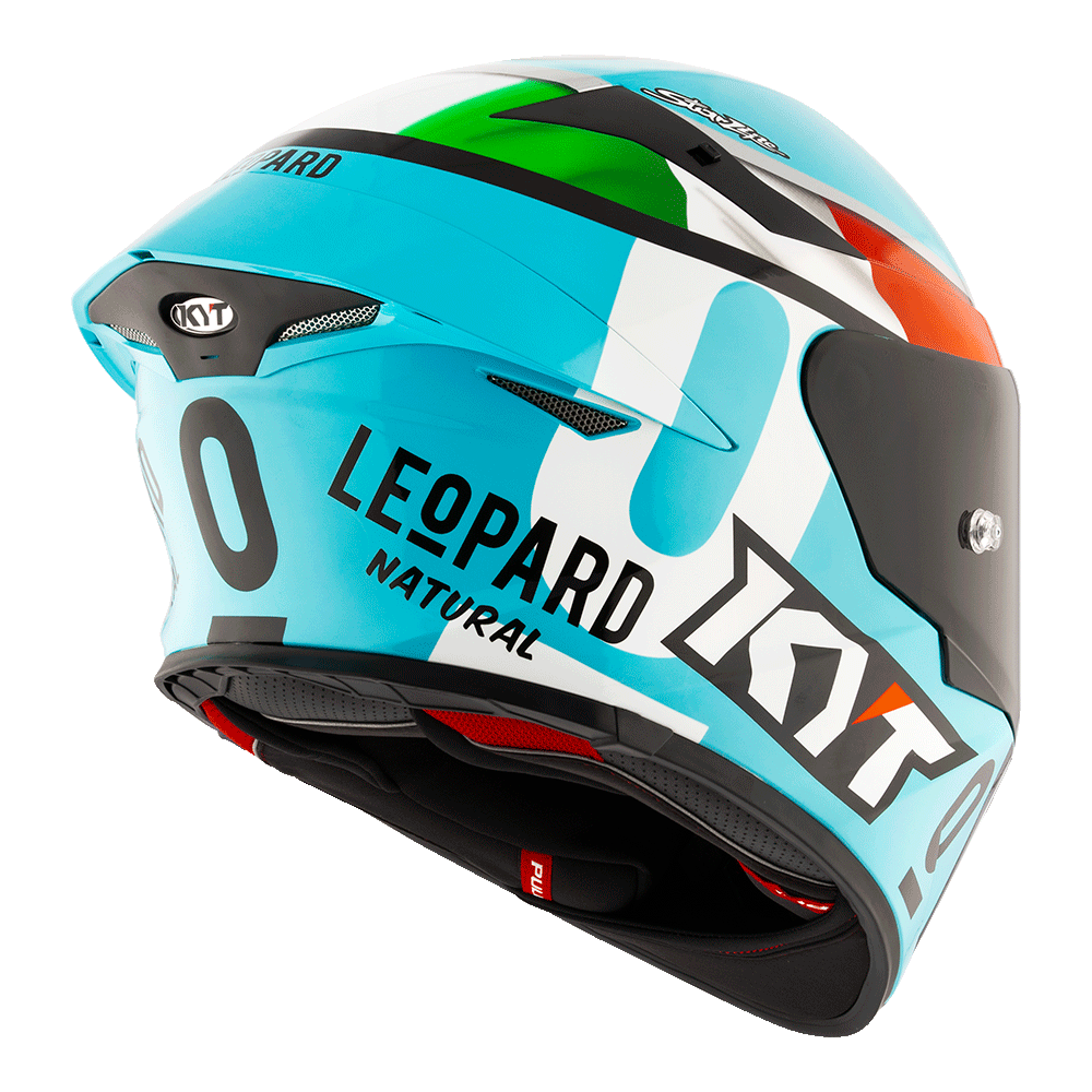 KYT TT-REVO LEOPARD REPLICA TRICOLORE | Bike Security Lebanon