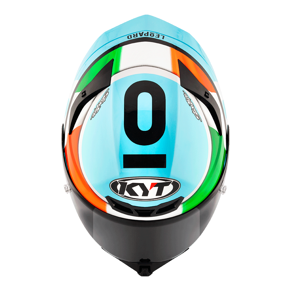 KYT TT-REVO LEOPARD REPLICA TRICOLORE | Bike Security Lebanon