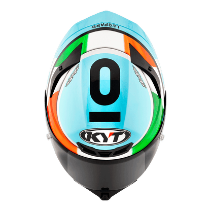 KYT TT-REVO LEOPARD REPLICA TRICOLORE | Bike Security Lebanon