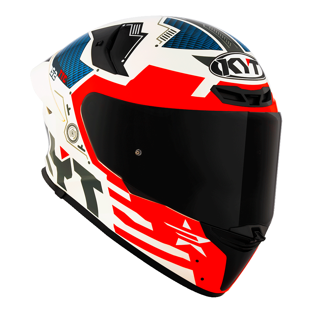 KYT TT-REVO FUSELAGE RED | Bike Security Lebanon