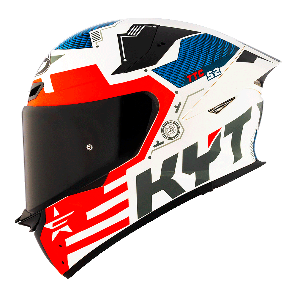 KYT TT-REVO FUSELAGE RED | Bike Security Lebanon