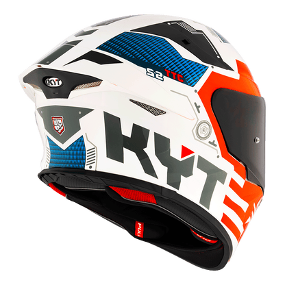 KYT TT-REVO FUSELAGE RED | Bike Security Lebanon