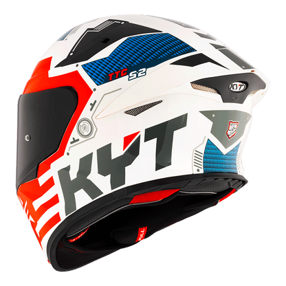 KYT TT-REVO FUSELAGE RED | Bike Security Lebanon