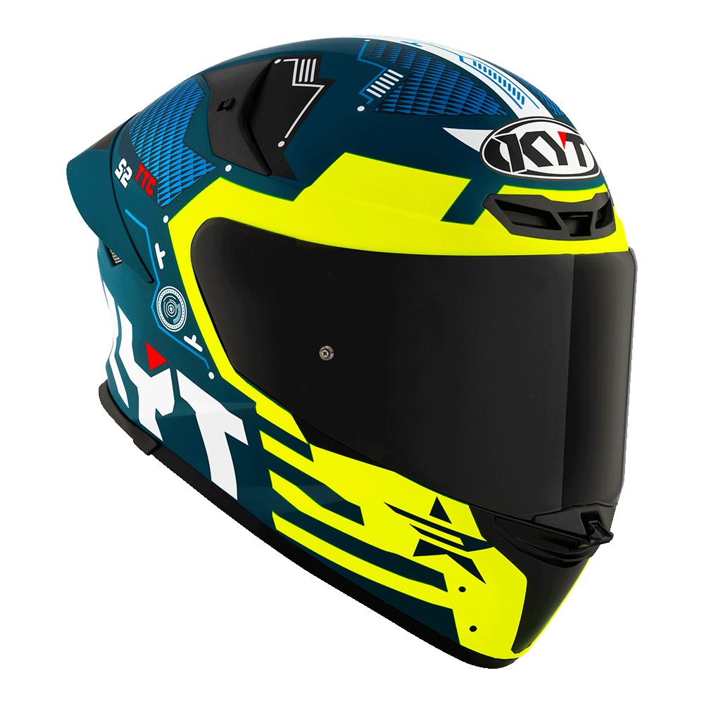 KYT TT-REVO FUSELAGE MATT YELLOW | Bike Security Lebanon