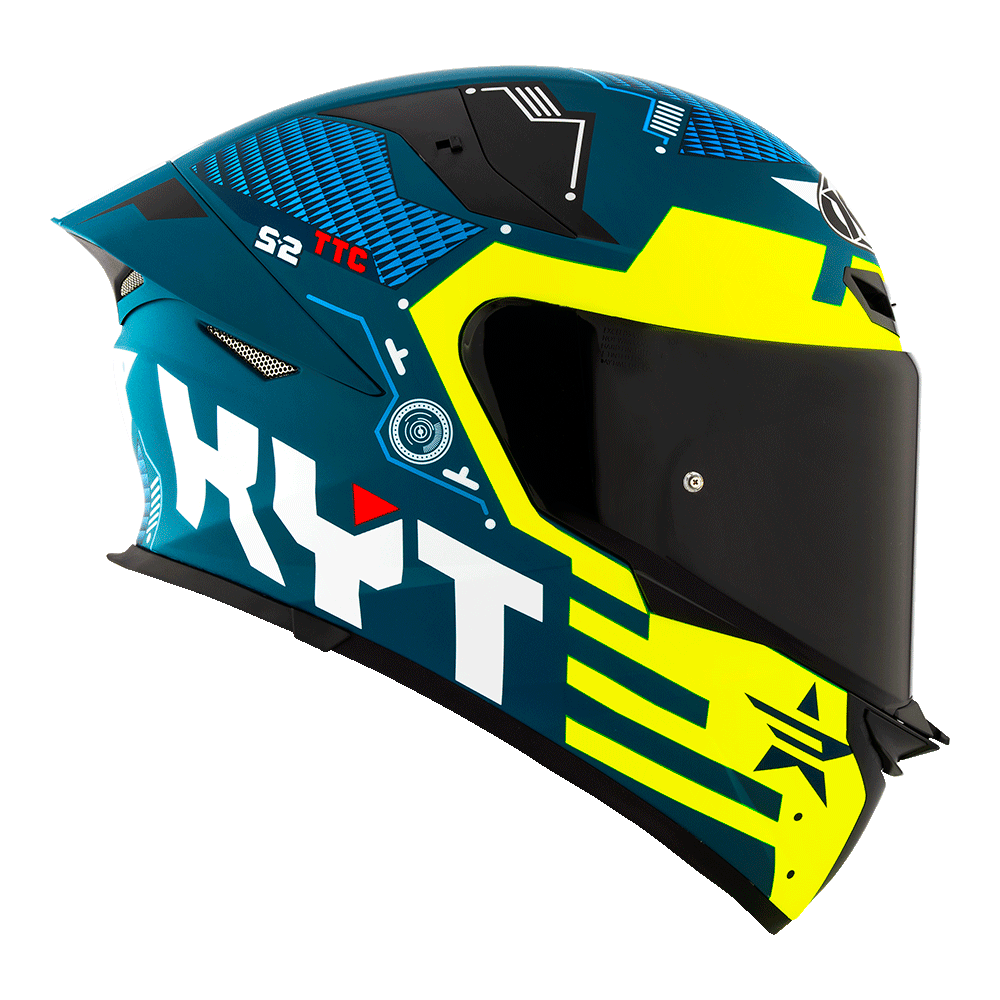 KYT TT-REVO FUSELAGE MATT YELLOW | Bike Security Lebanon
