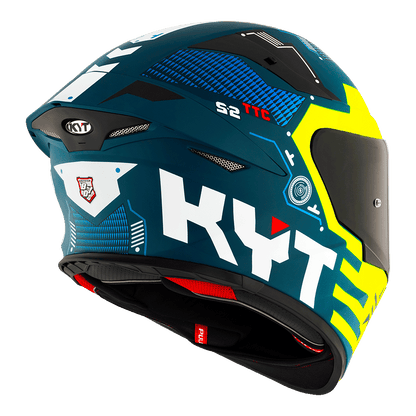 KYT TT-REVO FUSELAGE MATT YELLOW | Bike Security Lebanon