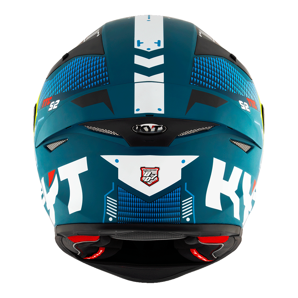 KYT TT-REVO FUSELAGE MATT YELLOW | Bike Security Lebanon