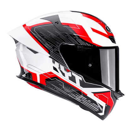 KYT TT-REVO SPEEDING WHITE RED | Bike Security Lebanon