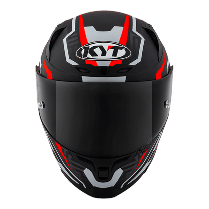 KYT STRIKER SV MATT BLACK/RED | Bike Security Lebanon