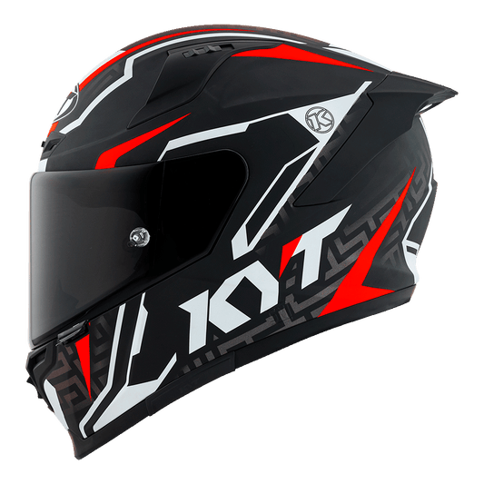 KYT STRIKER SV MATT BLACK/RED | Bike Security Lebanon