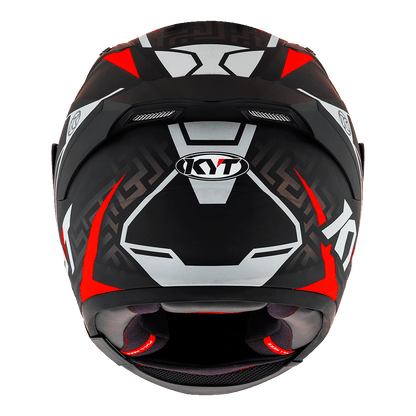 KYT STRIKER SV MATT BLACK/RED | Bike Security Lebanon