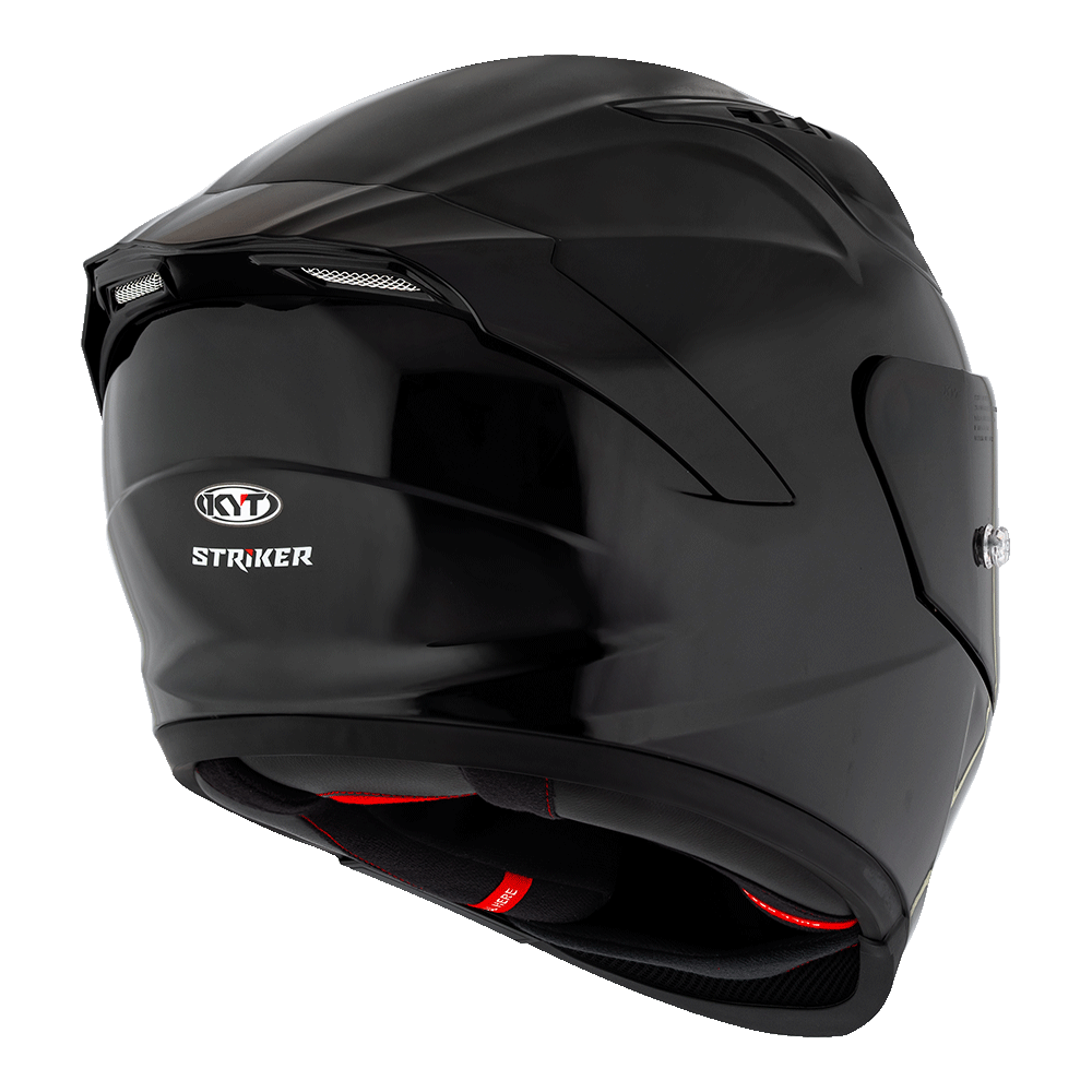 KYT STRIKER SV PLAIN BLACK | Bike Security Lebanon