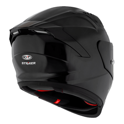 KYT STRIKER SV PLAIN BLACK | Bike Security Lebanon