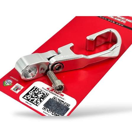 RCB BRAKE HOSE HOLDER S1 - SILVER | Bike Security Lebanon