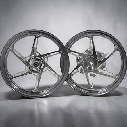 RCB CT600 CNC Rim NVX AEROX V3 2025 Titanium F-250x14 R-350x14 Disc | Official RCB Distributor in Lebanon - Bike Security