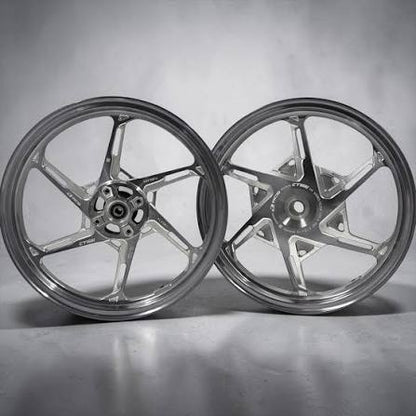RCB CT600 CNC Rim NVX AEROX V3 2025 Titanium F-250x14 R-350x14 Disc | Official RCB Distributor in Lebanon - Bike Security