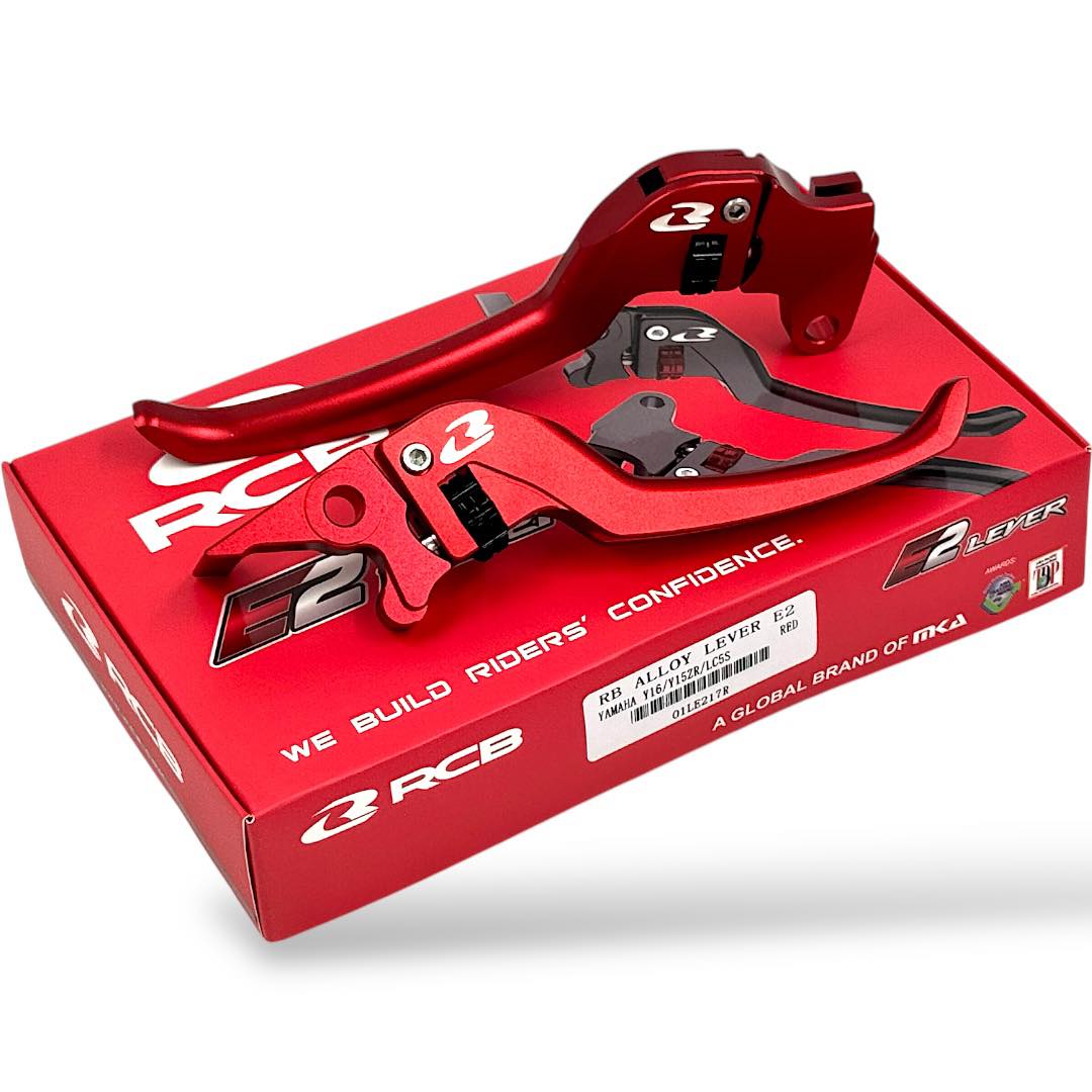 RCB Alloy Lever Set E+ for Yamaha NMAX AEROX adjustable CNC levers Lebanon international shipping