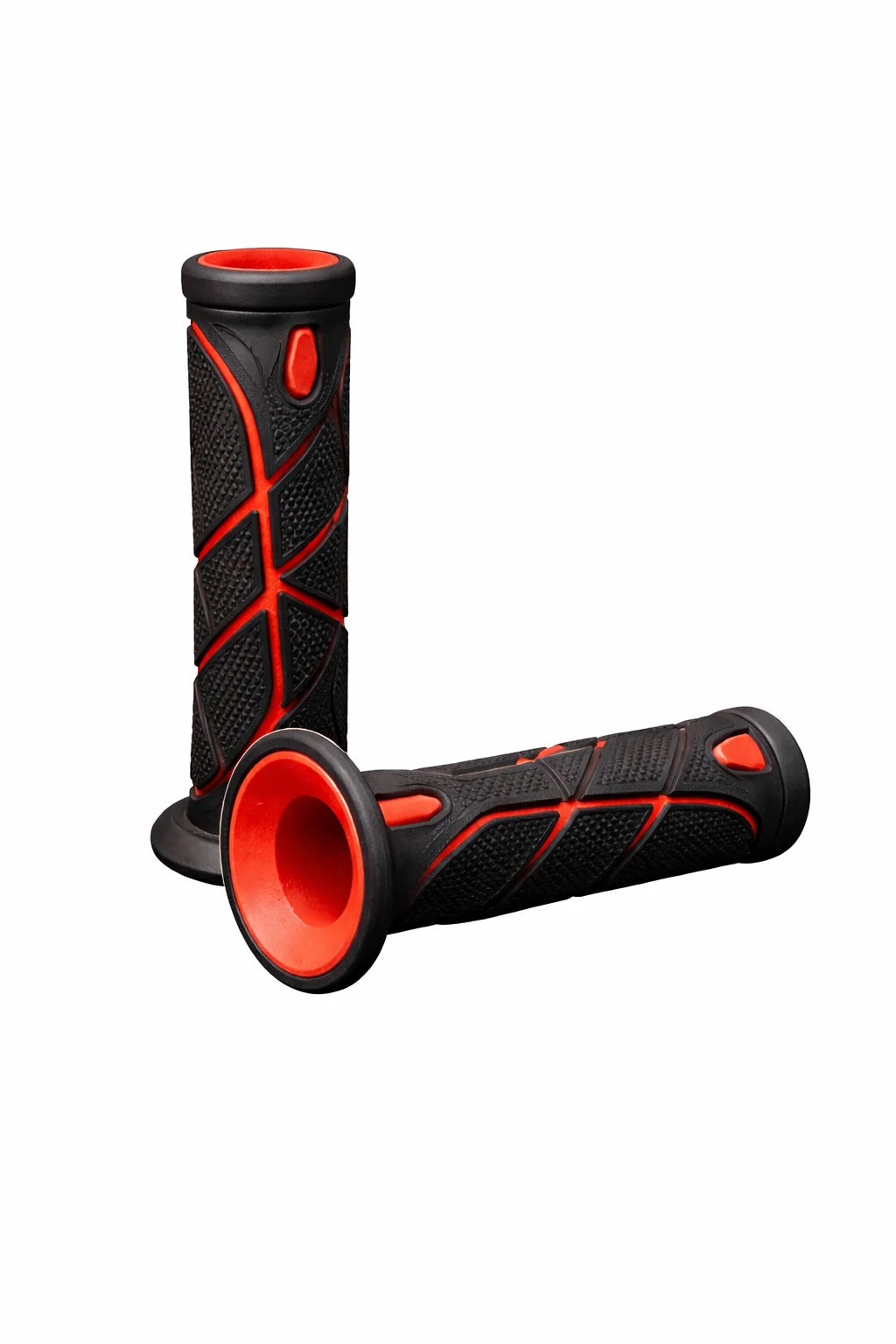 RCB HANDLE GRIP HG99 125MM - BLACK/RED | Bike Security Lebanon
