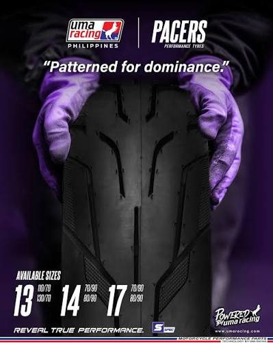 UMA 130/70-13 Pacers NMAX Rear Tyre | Official RCB Distributor in Lebanon - Bike Security