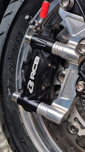 RCB R34 Radial Brake Caliper 108MM LH Black | Official RCB Distributor in Lebanon - Bike Security