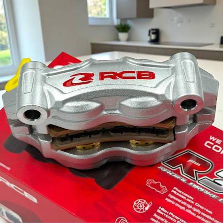 RCB R34 Radial Brake Caliper 108MM LH Silver | Official RCB Distributor in Lebanon - Bike Security